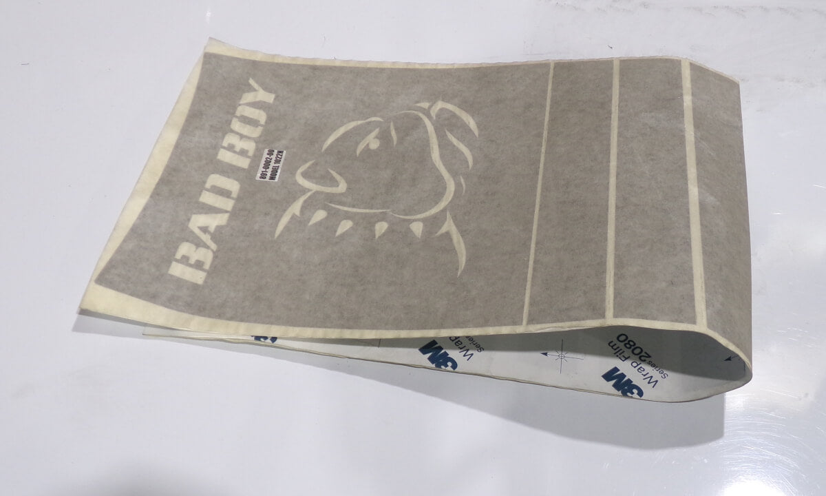 Bad Boy Part #891-0002-00 - Tractor Hood Decal 1022H